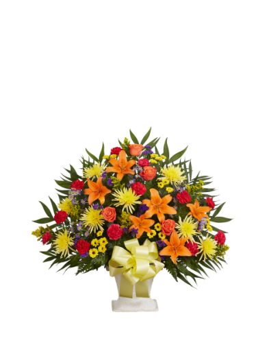 Tribute Basket In Bright