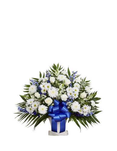 Tribute Basket In Blue