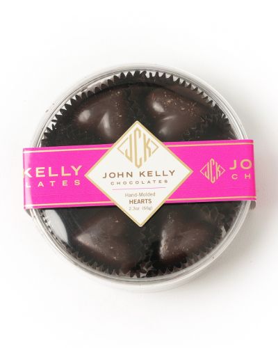 6Pc Dark Chocolate Hearts
